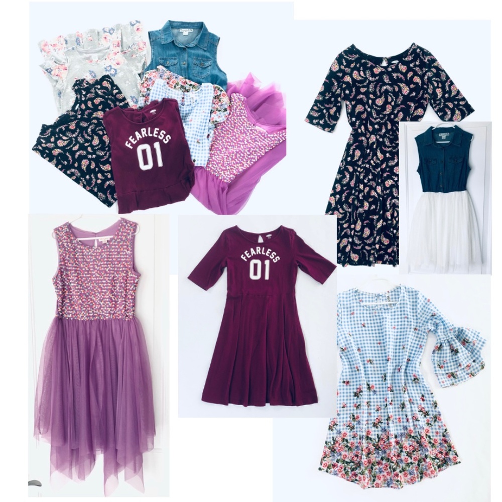 Lot of 5 Gap, Old Navy, and other brands  Dresses Like New